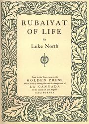 Cover of: Rubaiyat of life