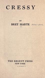 Cover of: Cressy by Bret Harte