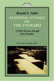 Stepping stones of the steward by Ronald E. Vallet