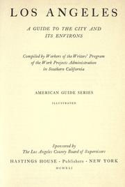 Cover of: Los Angeles by Writers' Program (U.S.). California.