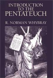 Cover of: Introduction to the Pentateuch by R. N. Whybray