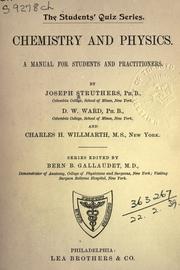 Front cover of Chemistry and physics by Joseph Struthers