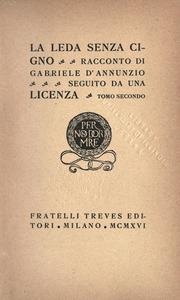 Cover of: La leda senza cigno ... by Gabriele D'Annunzio
