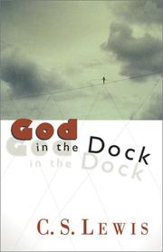 Cover of: God in the Dock by C.S. Lewis