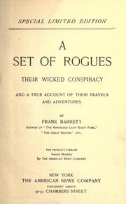 Cover of: A set of rogues by Frank Barrett