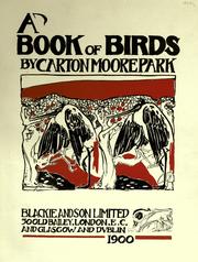 Cover of: A book of birds by Carton Moore-Park