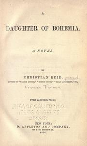 Cover of: A daughter of Bohemia by Christian Reid