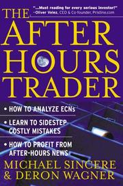 Cover of: The After-Hours Trader by Michael Sincere, Deron Wagner