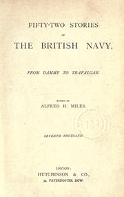 Cover of: Fifty-two stories of the British Navy, from Damme to Trafalgar