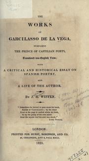 Cover of: The works by Vega, Garcilaso de la