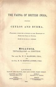 Cover of: Mollusca. by William Thomas Blanford, Henry Haversham Godwin-Austen