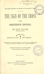 The sign of the cross in the nineteenth century