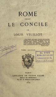 Cover of: Rome pendant le concile