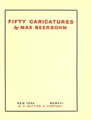 Cover of: Fifty caricatures.