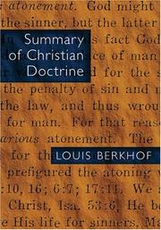 Cover of: Summary of Christian Doctrine by Berkhof, Louis