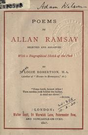 Cover of: Poems. by Allan Ramsay