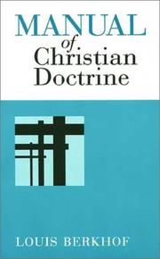 Cover of: Manual of Christian Doctrine