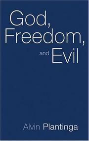 Cover of: God, freedom, and evil