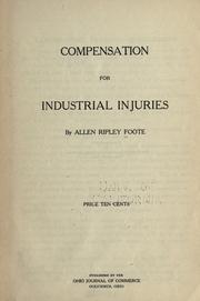 Cover of: Compensation for industrial injuries