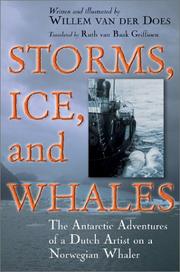 Cover of: Storms, Ice, and Whales | Willem van der Does