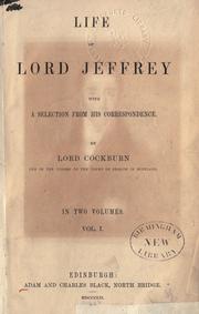 Cover of: Life of Lord Jeffrey by Cockburn, Henry Cockburn Lord, Cockburn, Henry Cockburn Lord