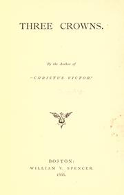 Cover of: Three crowns.