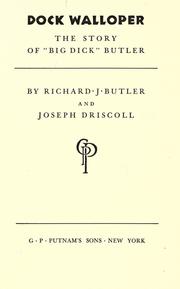 Cover of: Dock walloper by Richard Joseph Butler