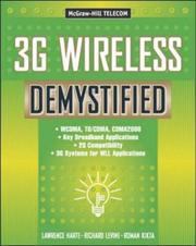 Cover of: 3G wireless demystified by Lawrence Harte