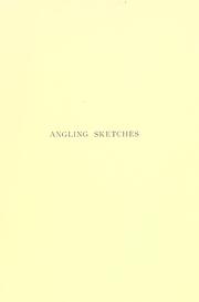 Cover of: Angling sketches by Andrew Lang