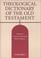 Cover of: Theological Dictionary of the Old Testament, Vol. 1