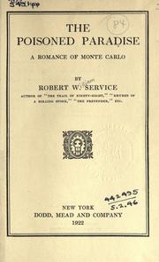 Cover of: The poisoned paradise by Robert W. Service, Robert W. Service