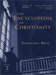 The encyclopedia of Christianity by Erwin Fahlbusch, Geoffrey William Bromiley