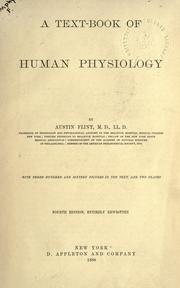Cover of: A text-book of human physiology.
