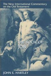 Cover of: The Book of Job (New International Commentary on the Old Testament) by John E. Hartley