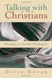 Cover of: Talking With Christians: Musings of A Jewish Theologian (Radical Traditions)