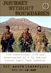 Journey without boundaries by André Diedericks | Open Library