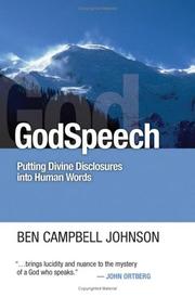 Cover of: GodSpeech: Putting Divine Disclosures into Human Words