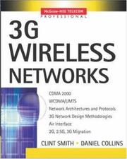 Cover of: 3G Wireless Networks by Daniel Collins, Clint Smith