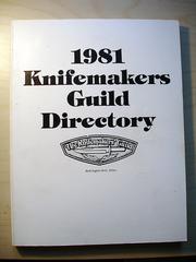 Cover of: 1981 Knifemakers Guild directory