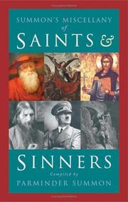 Cover of: Summon's Miscellany of Saints and Sinners by Parminder Summon