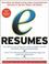 Cover of: eResumes
