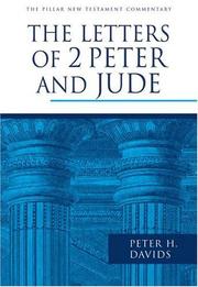 Cover of: The Letters of 2 Peter and Jude (Pillar New Testament Commentary) by Peter H. Davids