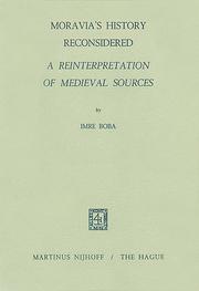 Moravia's history reconsidered by Imre Boba