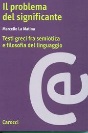 Cover of: Il problema del significante by Marcello La Matina