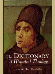 Cover of: The Dictionary of Historical Theology | 