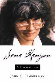 Cover of: Jane Kenyon: a literary life