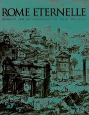 Cover of: Rome eternelle: dessins et gravures panoramiques du XVe au XIXe siècle