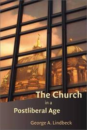 Cover of: The church in a postliberal age