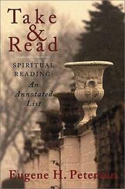 Cover of: Take and Read: Spiritual Reading: An Annotated List