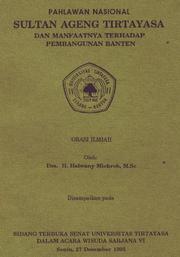Cover of: Pahlawan Nasional Sultan Ageng Tirtayasa